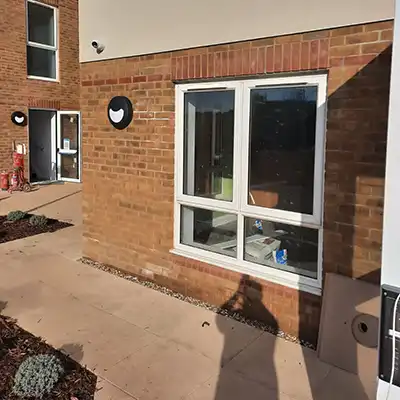 camera by window