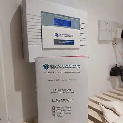 new installed alarm