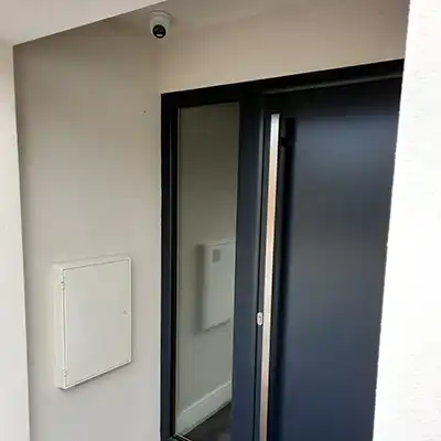 camera by door