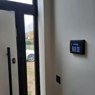 keypad by front door